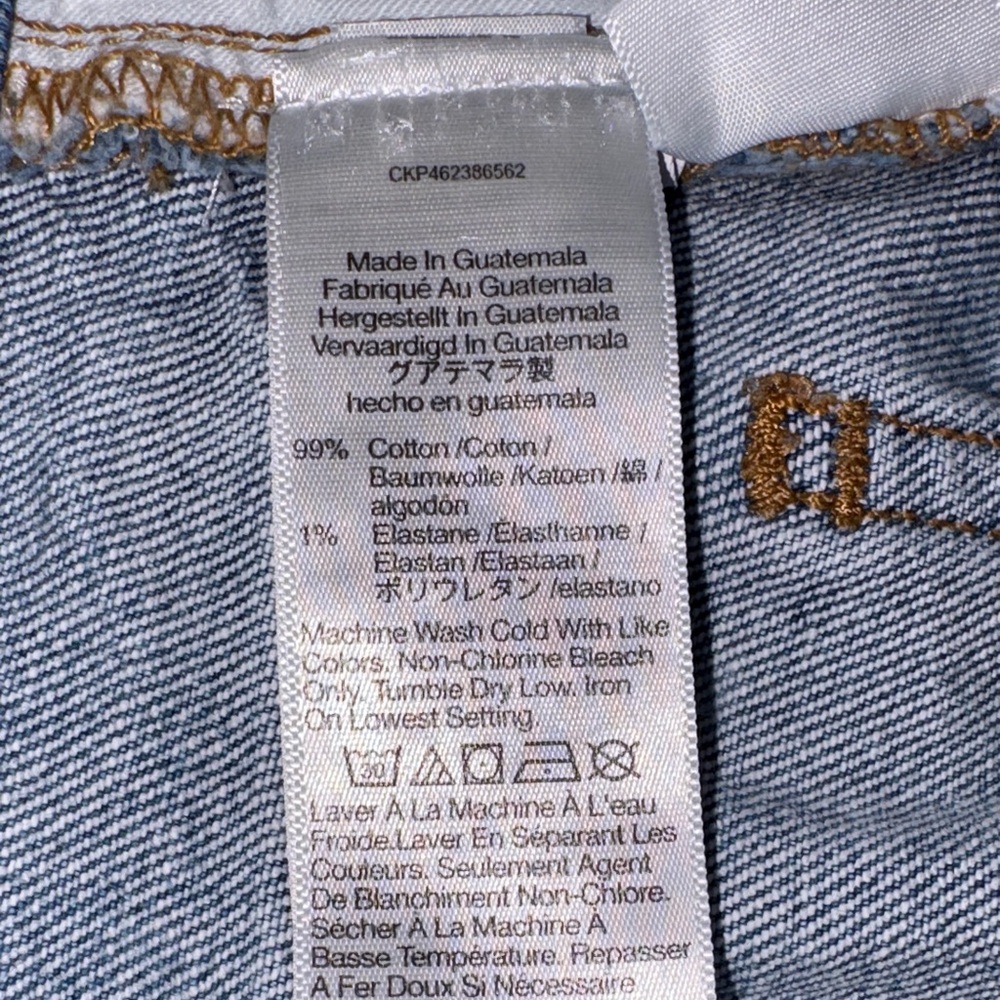 Madewell Blue Straight Leg Women's Jeans - Picture 5 of 5